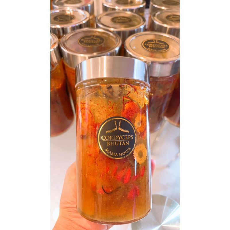 Đông Trùng Bhutan, Saffron Và Kỉ Tử Ngâm Manuka Honey 263 MGO (10+ UMF)