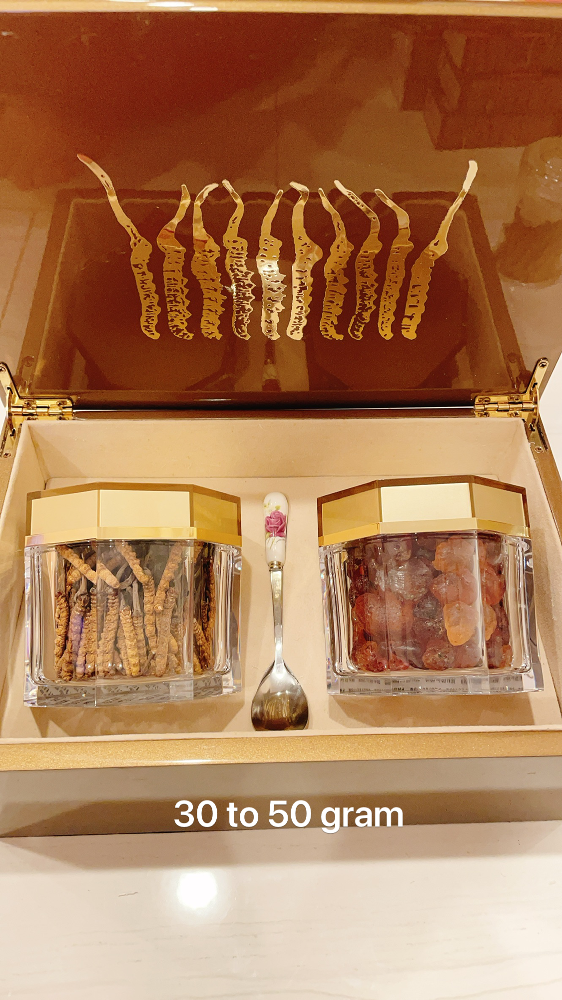 Đông Trùng Bhutan (Size A+) 39 - 41 Pcs/ 10 Gram