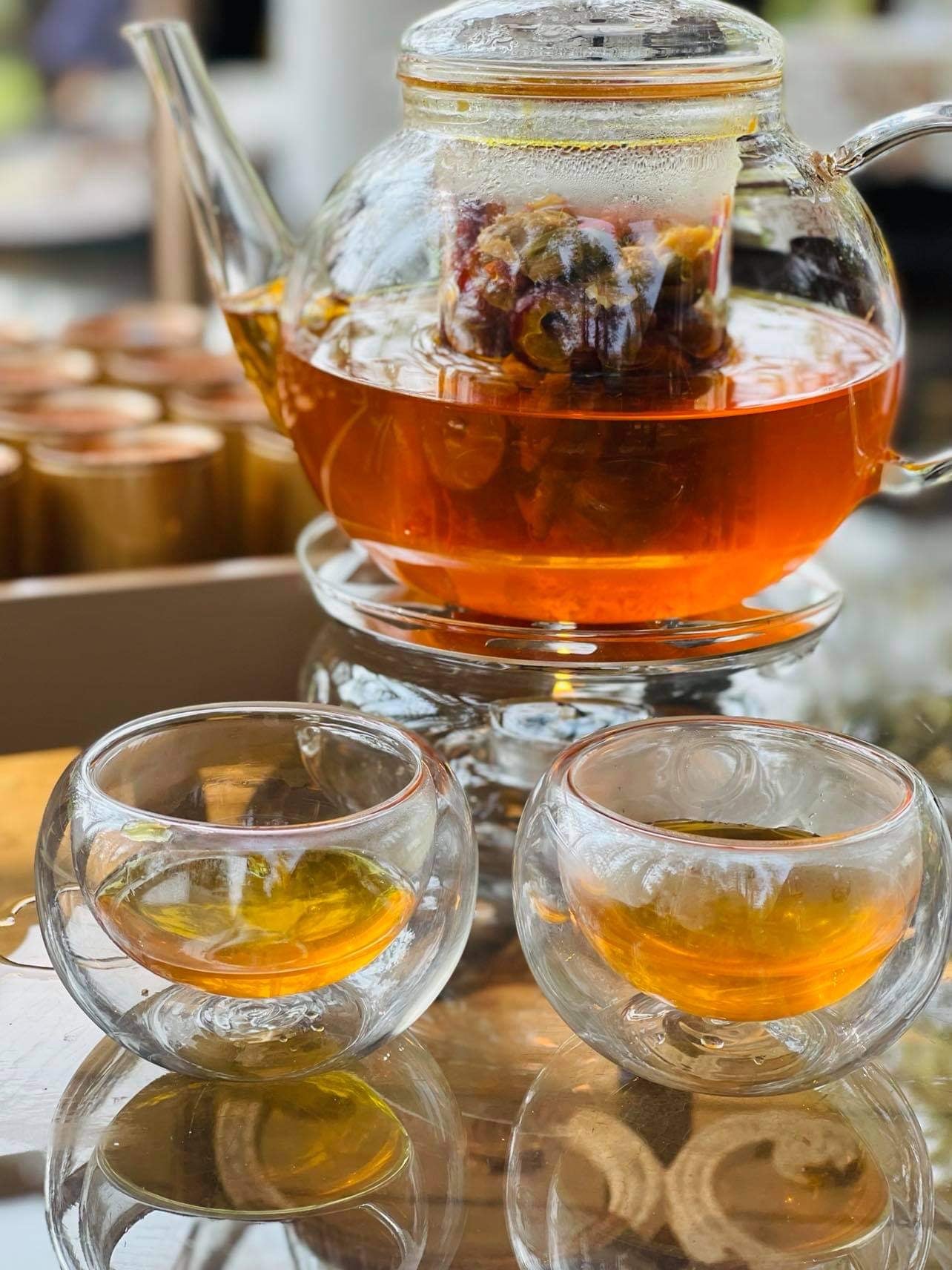 Set Trà Đông Trùng Saffron Dưỡng Nhan